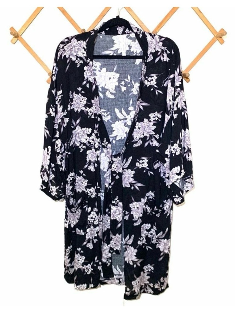 Spiritual Gangster Maya Floral Kimono One Size